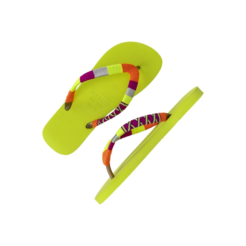UZURII Flip Flops flip flop Indiana Bronze hell-grün(Image 4)