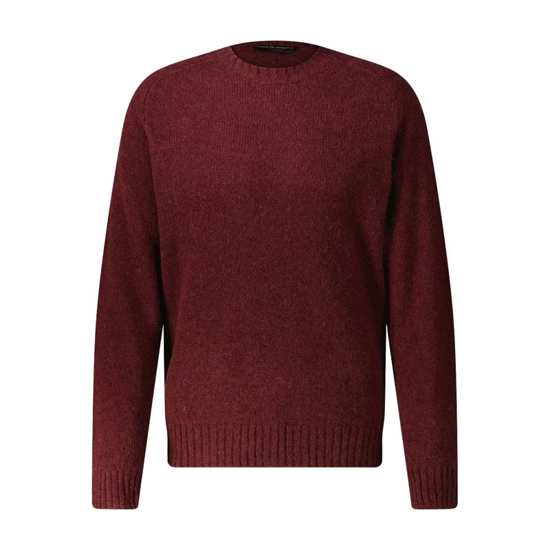 FILIPPO DE LAURENTIIS Pull Pullover aus Alpaka-Woll-Mix orange(Image 4)