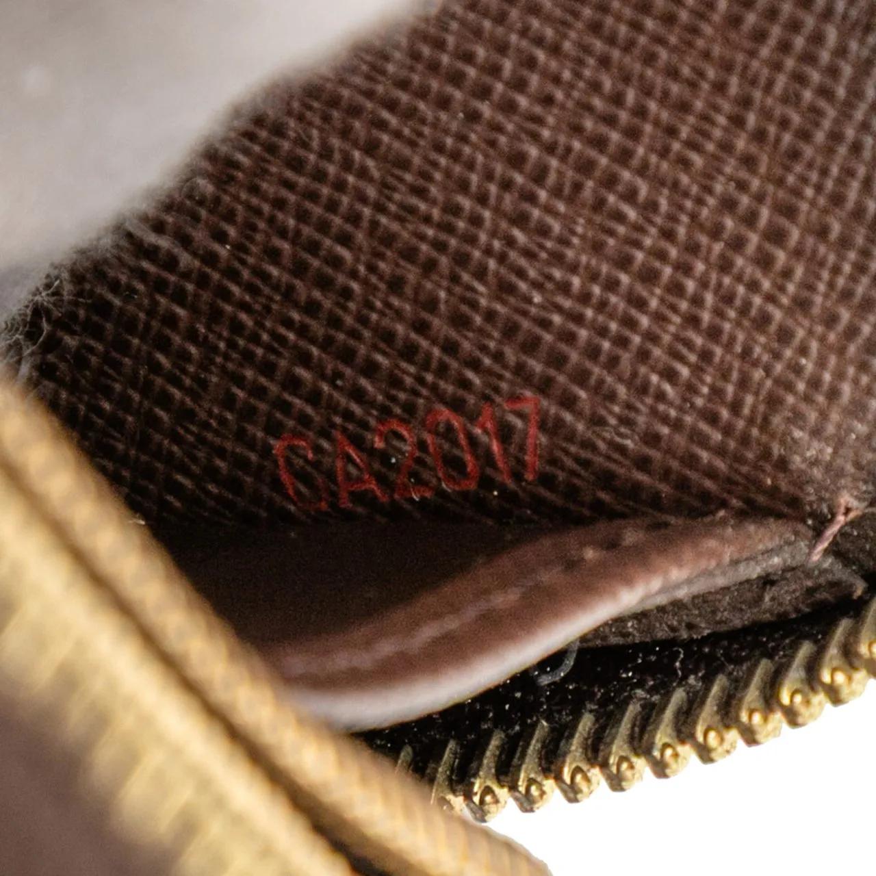 Thumbnail - Louis Vuitton Portemonnaie - Damier Ebene Zippy Long Wallet - Gr. unisize - in Braun - für Damen