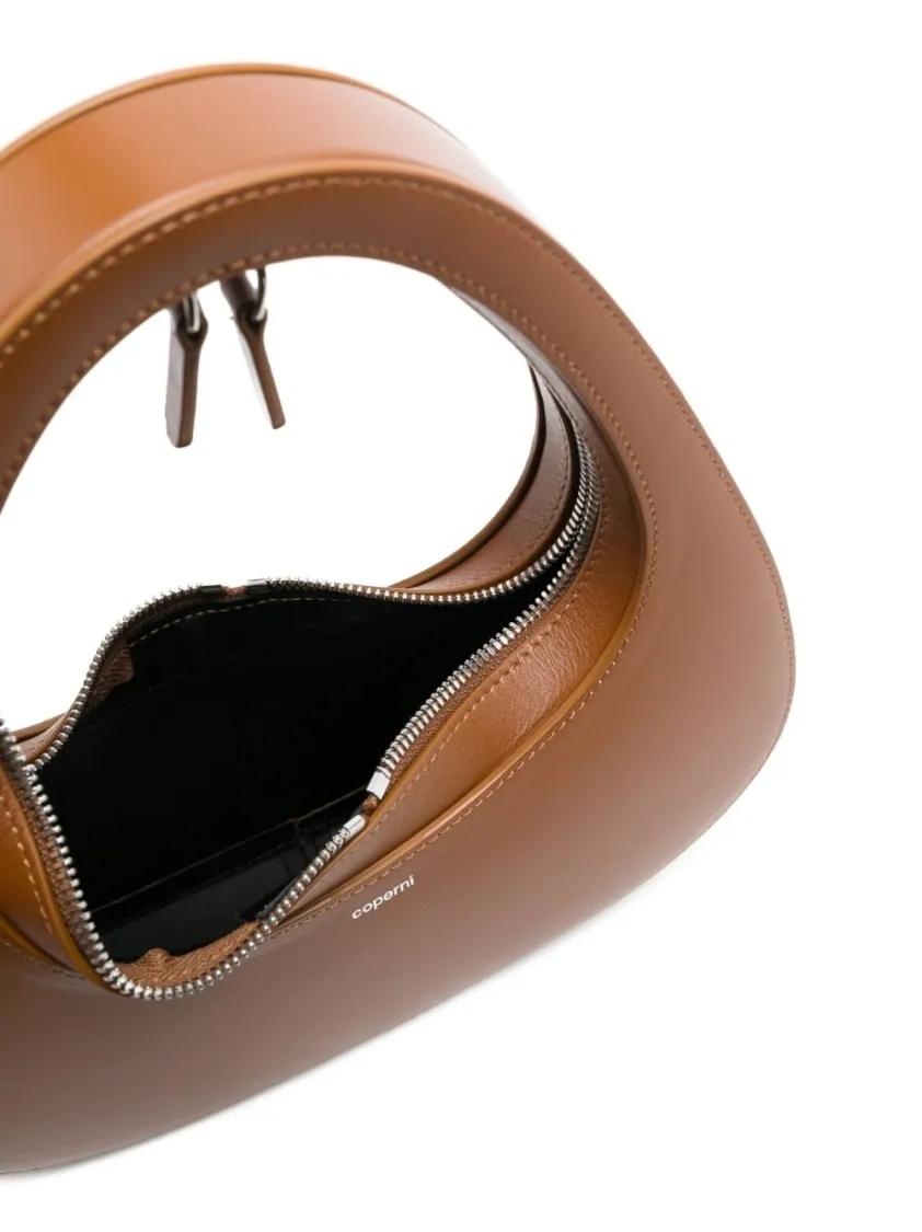 Coperni Crossbody bags Baguette Swipe Bag In Classic Black in bruin