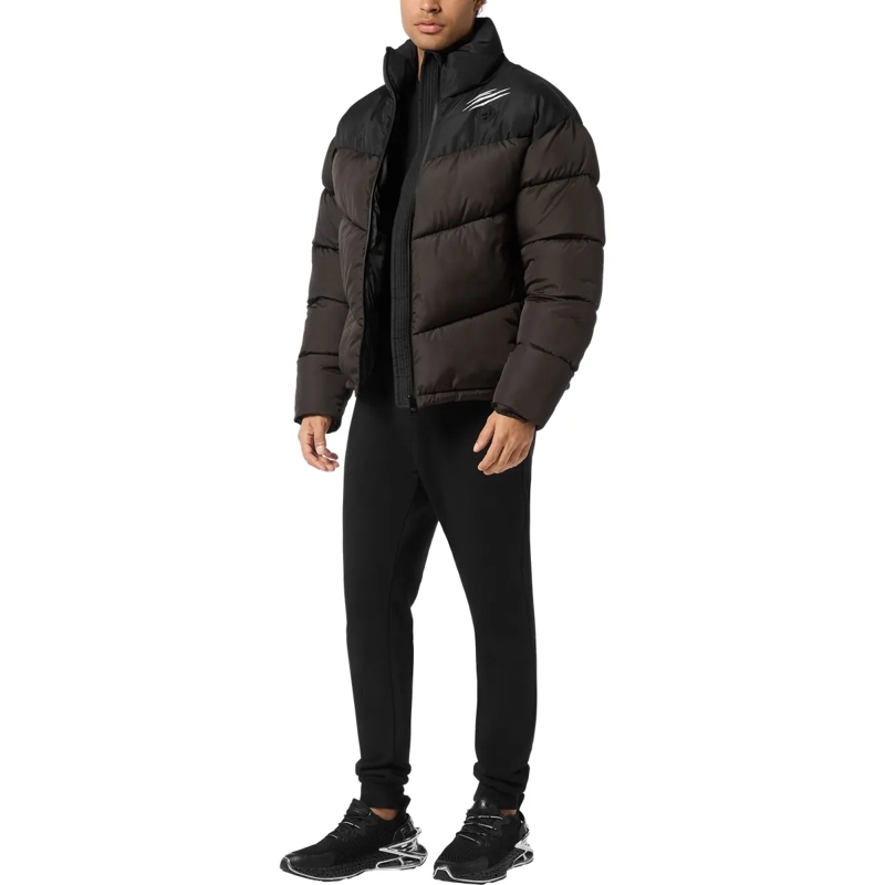 Plein Sport Lederjacke Jacke schwarz(Image 4)