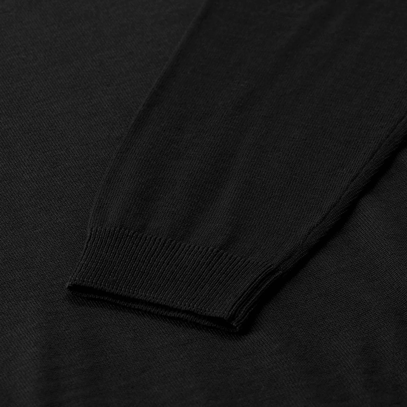 Roberto Collina Pull Rundhalspullover aus Merinowolle blau(Image 9)