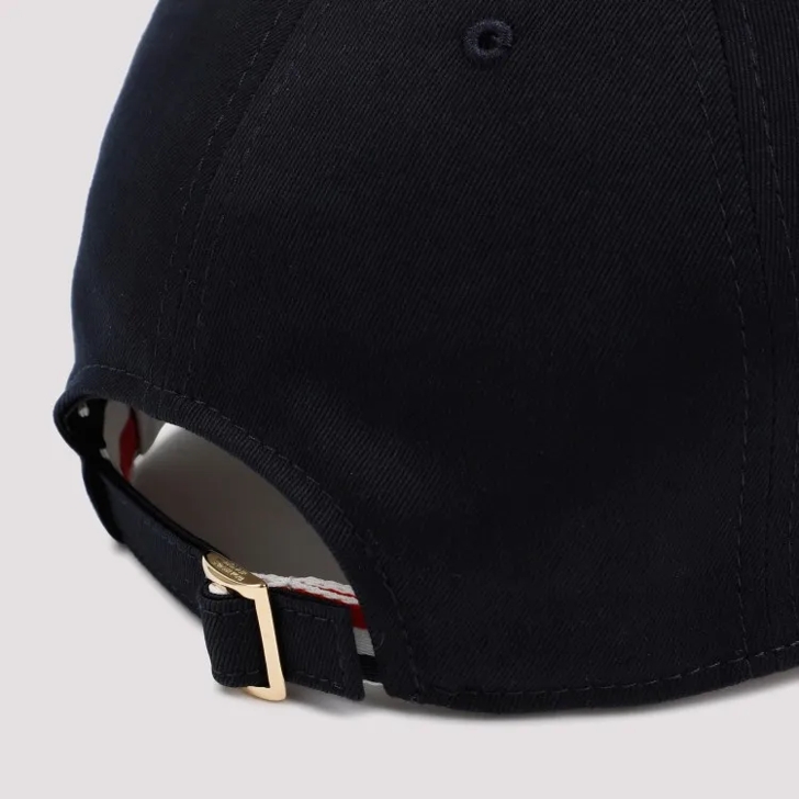 Thom Browne Classic Baseball Cap Black