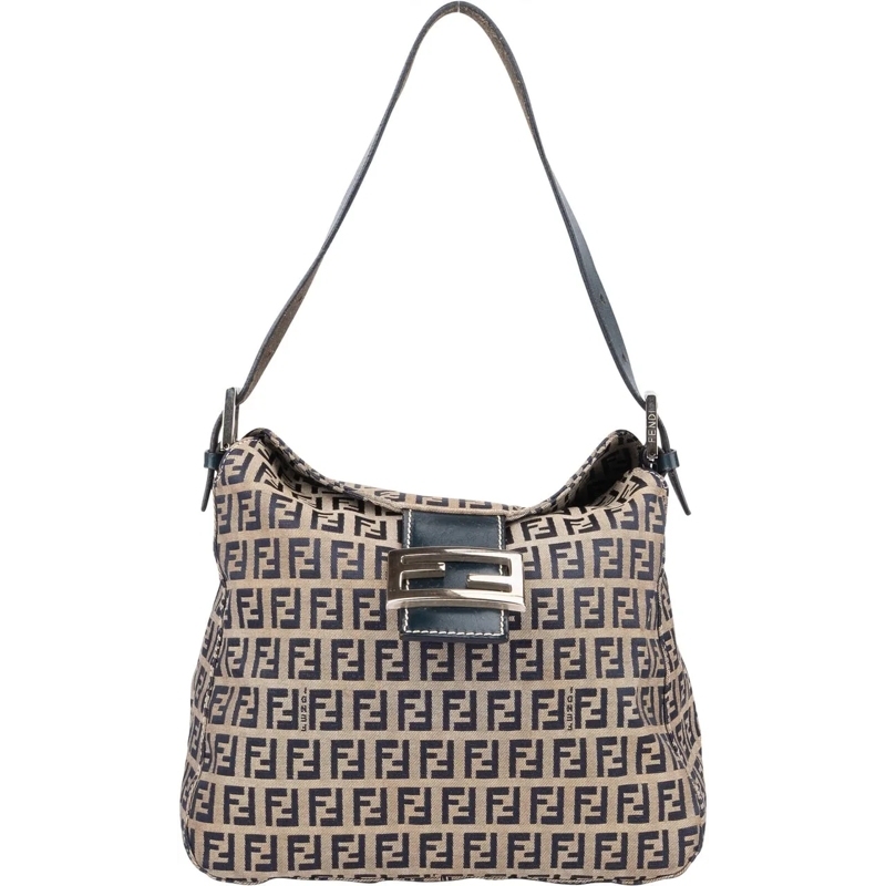 Fendi Schultertasche Fendi FF Monogram Baguette Handbag mehrfarbig