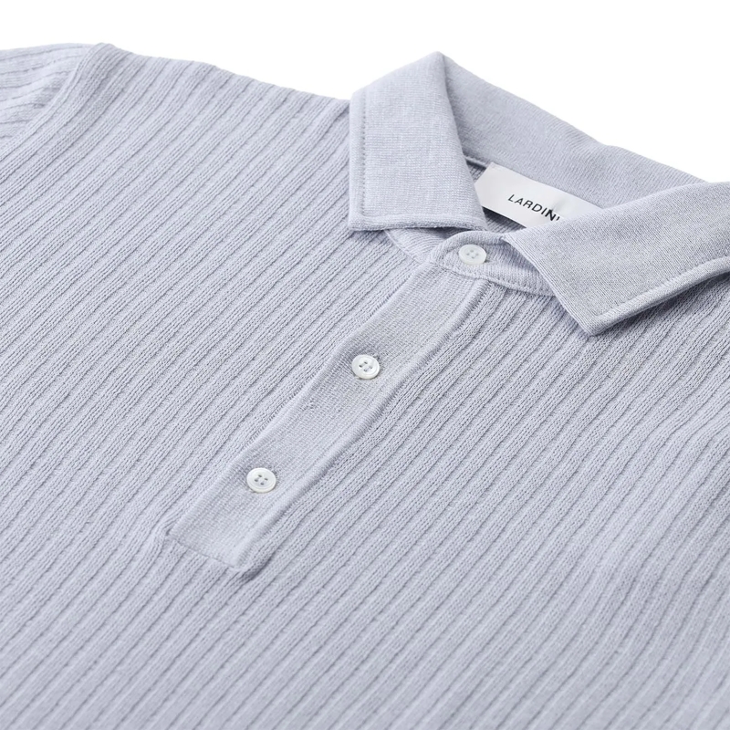 Lardini Polohemd Poloshirt aus Leinenmix beige(Image 7)