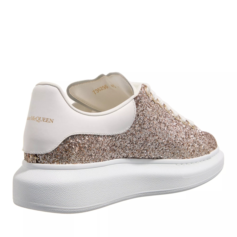 Alexander McQueen Low-Top-Sneaker Oversize Sneaker Glitter Allover 2228 calico/white(Image 2)