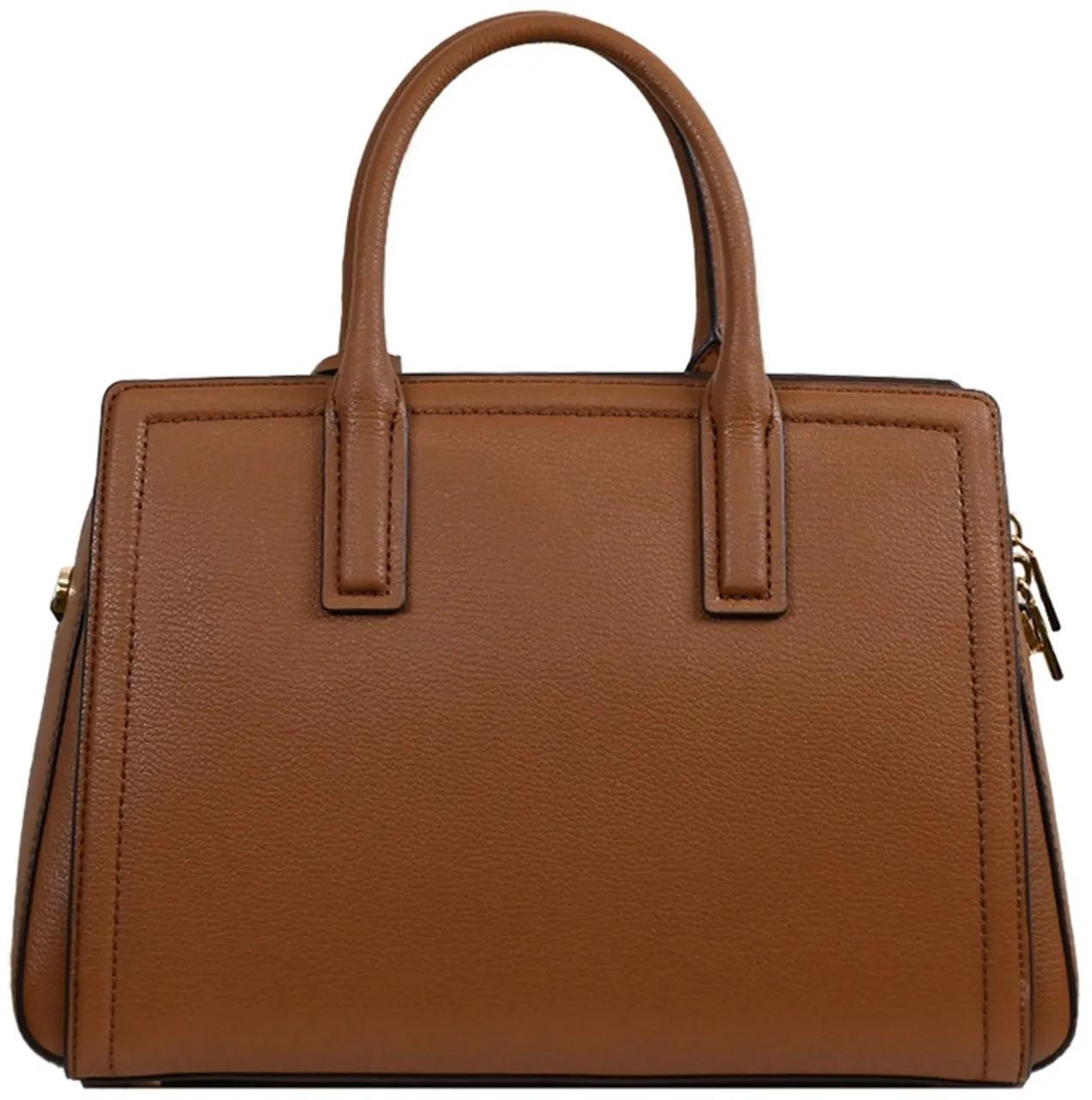 Michael Kors Hobo bags Structured Leather Shoulder Bag in bruin