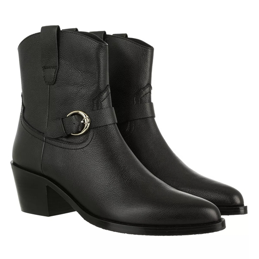 AIGNER Western Style Bootie Black Ankle Boot