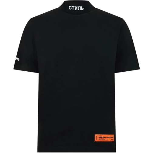 Heron Preston  Ctnmb Logo Turtleneck T-shirt schwarz