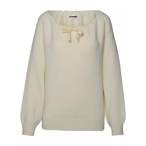 Jil Sander  Cream Cashmere Sweater Neutrals