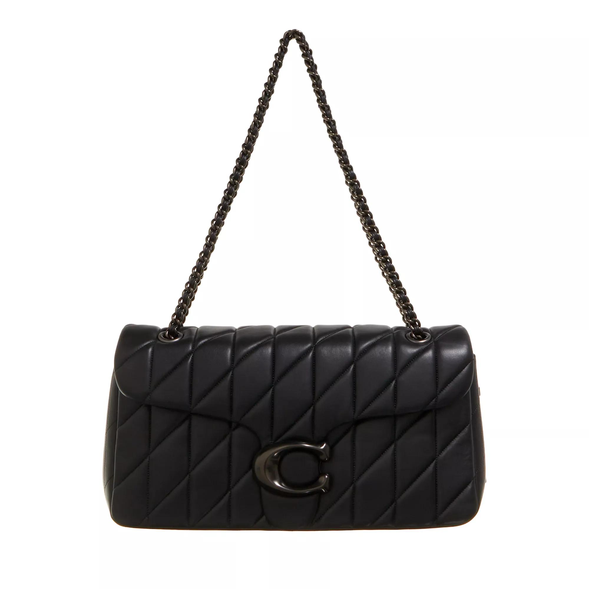 Coach Crossbody Bags - Quilted Leather Covered C Tabby Shoulder Bag 33 Wi - Gr. unisize - in Schwarz - für Damen