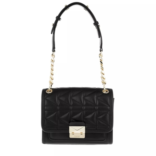 Karl Lagerfeld K/Kuilted Mini Handbag Black/Gold Crossbody Bag