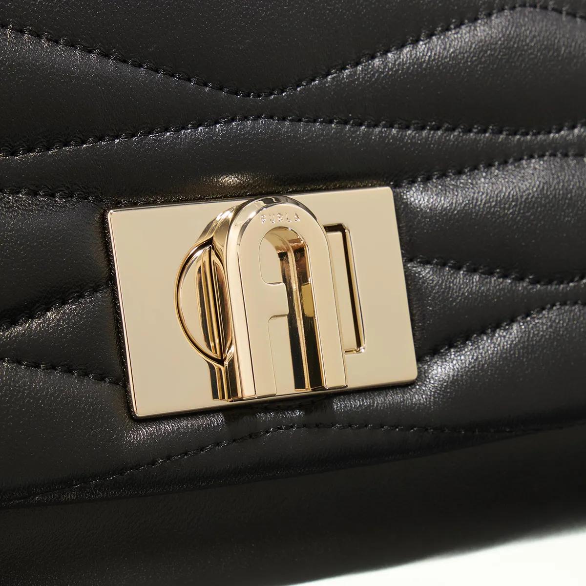 Thumbnail - Furla Crossbody Bags - Furla 1927 Mini Crossbody Top Handle Soft - Gr. unisize - in Schwarz - für Damen