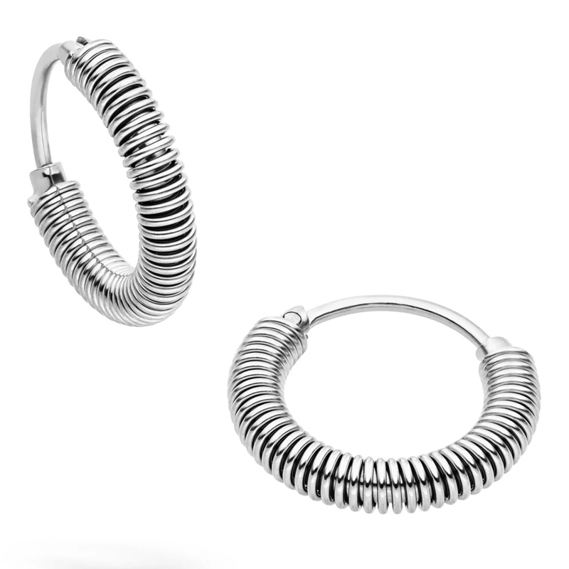 Liebeskind Berlin Ohrstecker Edelstahl Twist silber(Image 5)