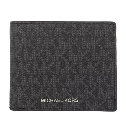 MICHAEL Michael Kors Billfold W Coin Pkt Black Bi-Fold Portemonnee