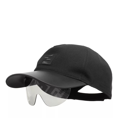 Fendi Sunglasses Eyecap Black Baseball-Kappe