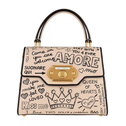 Dolce&Gabbana DG Millennials Crossbody Bag Cream Cartable