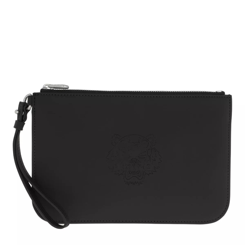 Kenzo Pouch Black Handväska med väskrem