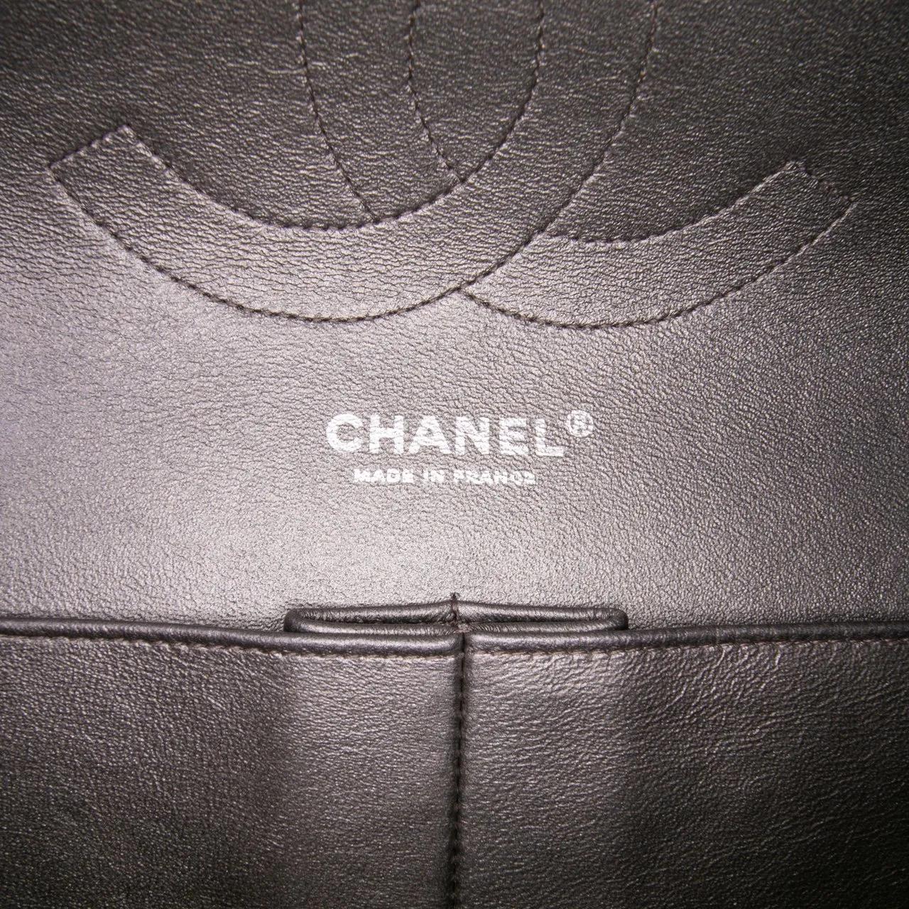 Thumbnail - Chanel Hobo Bags - Jumbo Classic Lambskin Double Flap - Gr. unisize - in Grau - für Damen