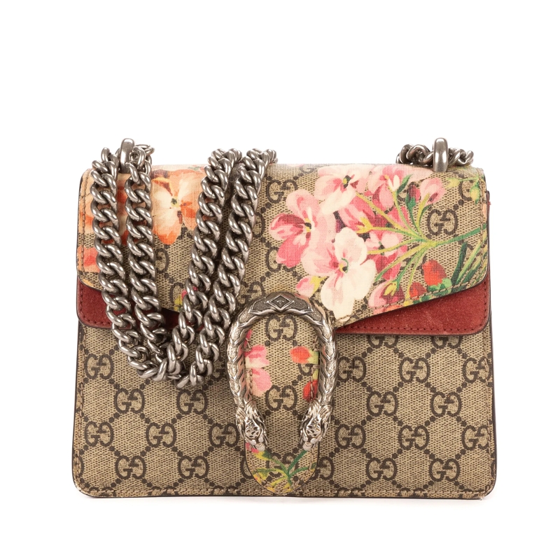 Gucci Crossbody Bag Blooms Dionysus Mini beige