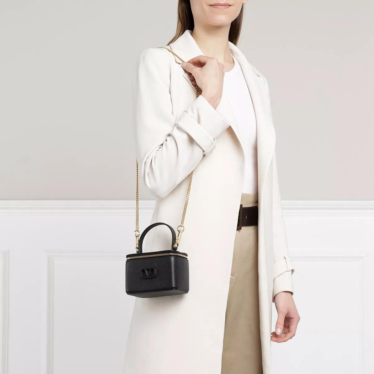 Valentino Garavani Pochettes VSling Pochette Leather in zwart