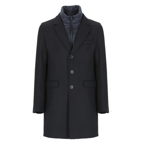 Herno Übergangsjacke Wool Coat Black