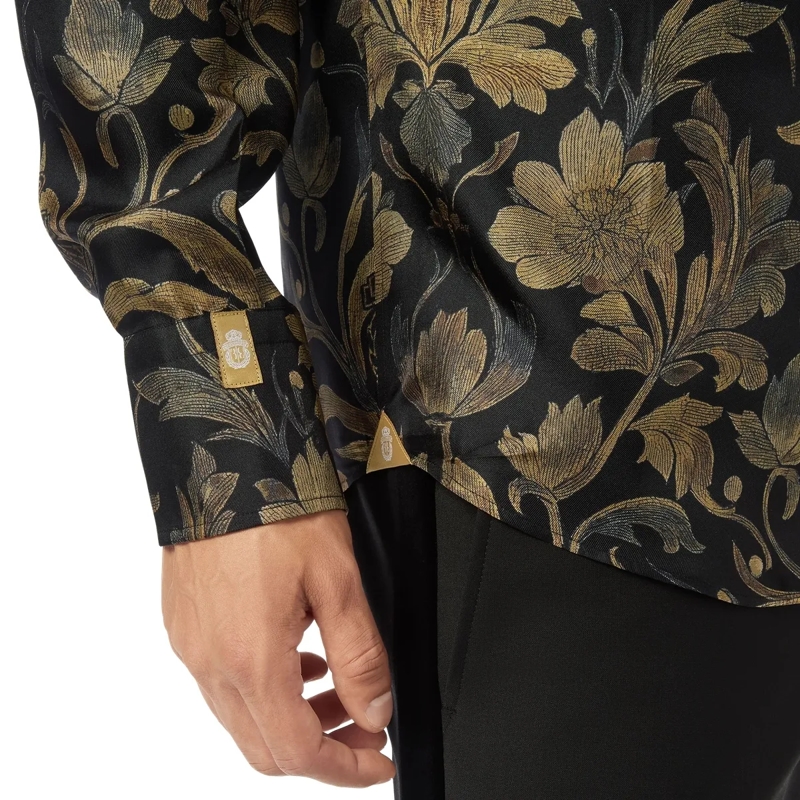 BILLIONAIRE Hemd Hemd Goldschnitt Ls Baroque gold(Image 4)