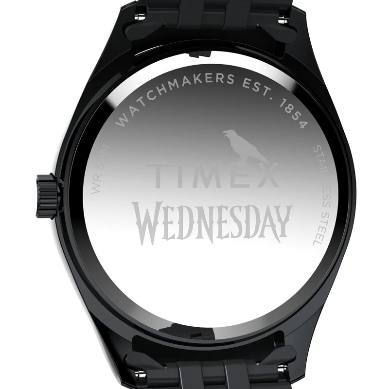 Timex Quarzuhr Quarz-Analoguhr Timex X Wednesday Timex Legacy schwarz(Image 4)