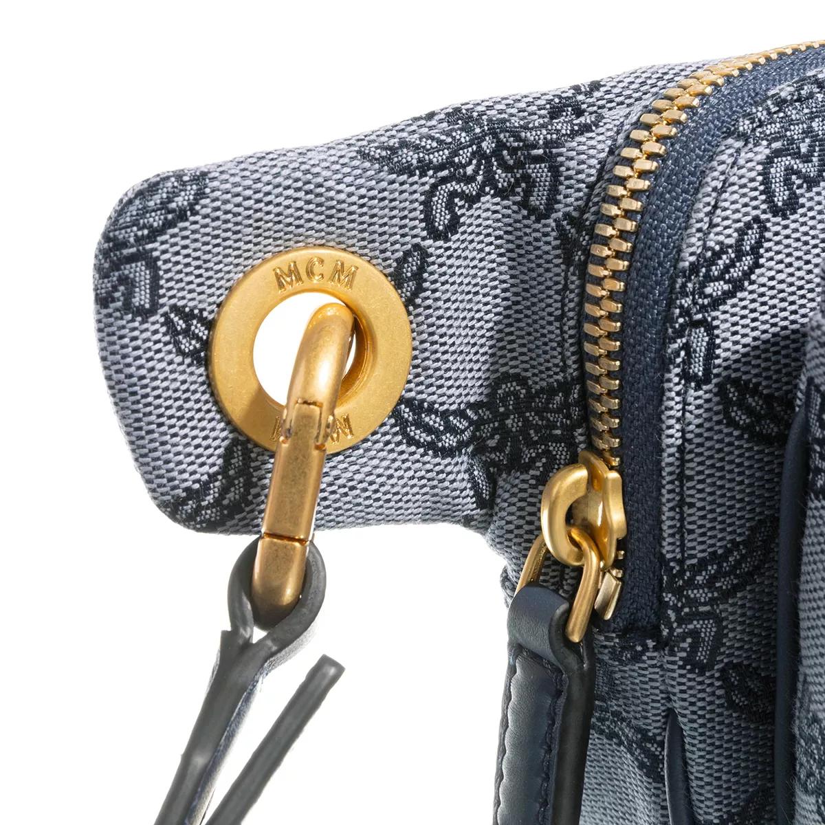 MCM Heuptassen Himmel Fbr Belt Bag Small in blauw