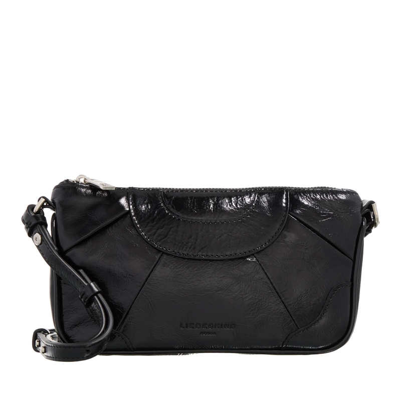 Liebeskind Berlin Crossbody Bag Esther Lack Distressed Crossbody Bag XS Black
