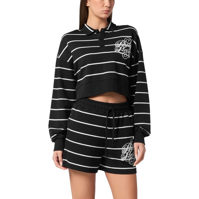 Philipp Plein Polohemd Polohemd schwarz(Image 3)