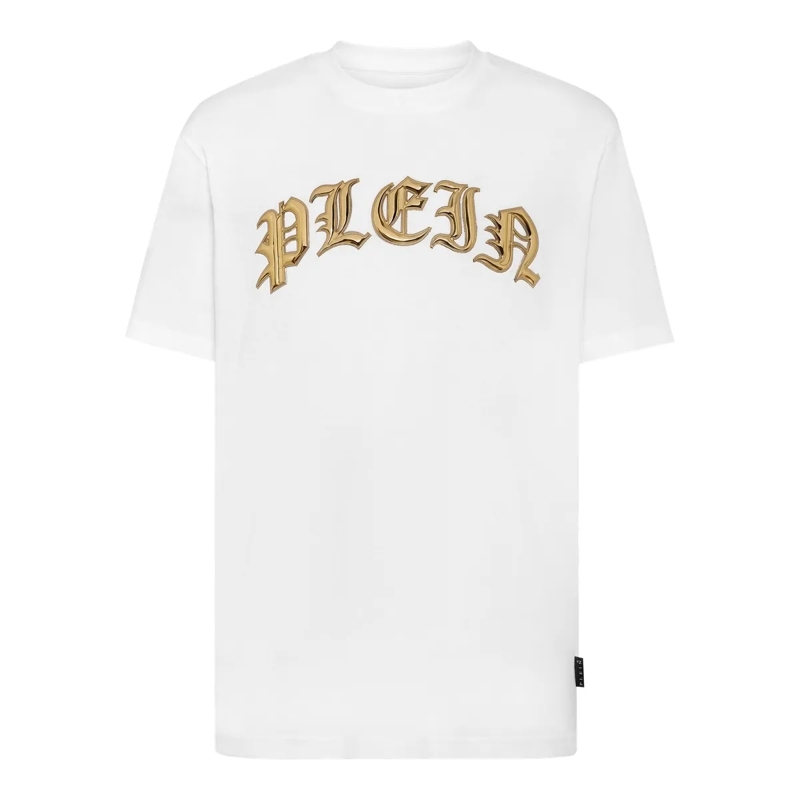 Philipp Plein T-Shirt T-Shirt Gothic Plein weiss