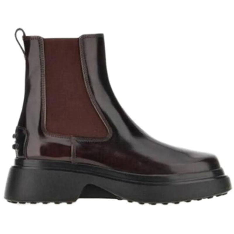 Tod's Bottes Boots Mosto rot