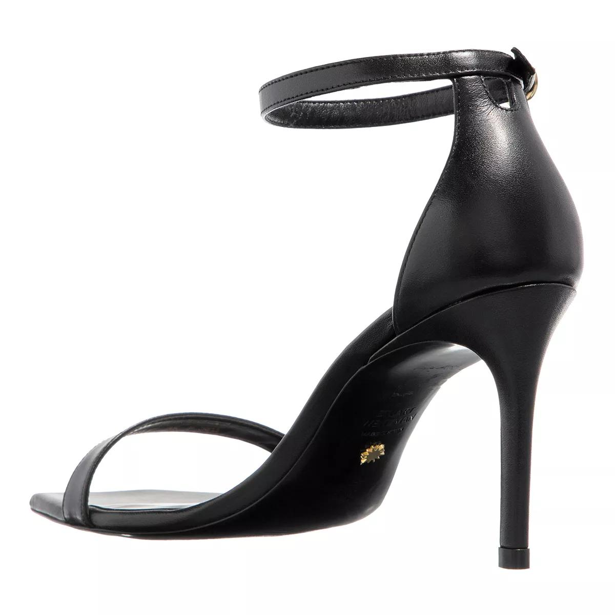 Stuart weitzman best sale black strappy heels