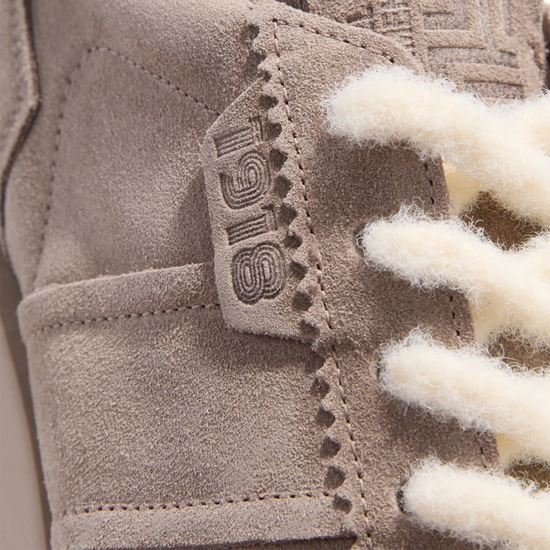 Kennel & Schmenger Low-Top-Sneaker PITCH Suede/Wool Lace elefant/nat Scr(Image 4)