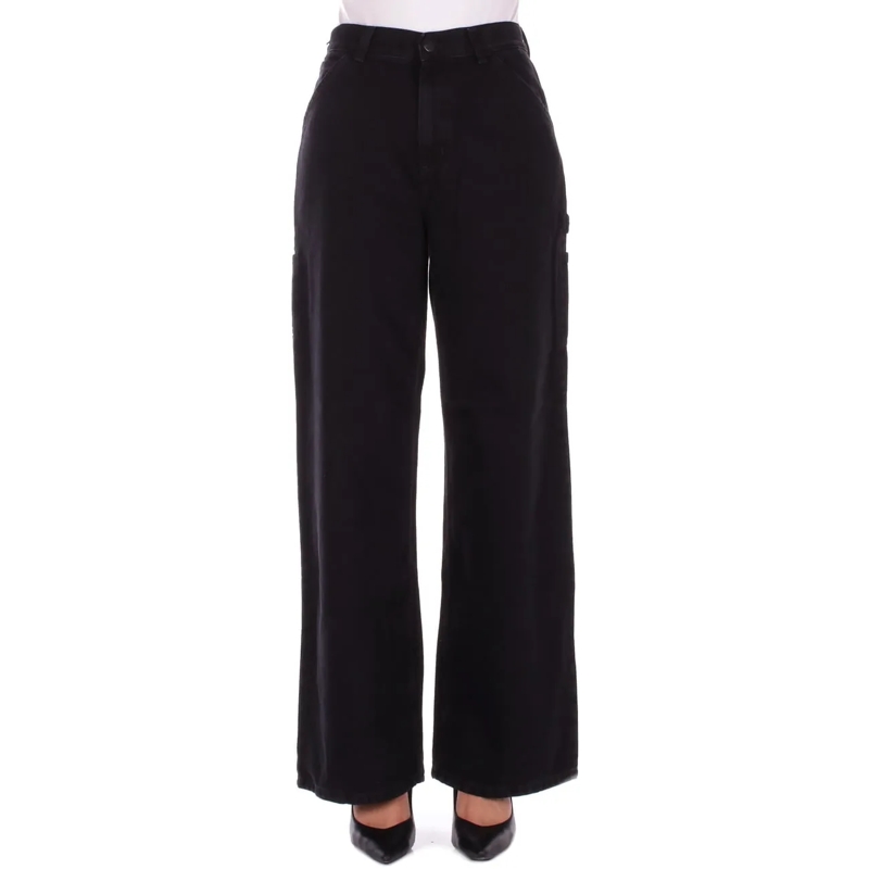 CARHARTT Jeans à jambe droite CARHARTT WIP W' JENS JEANS schwarz