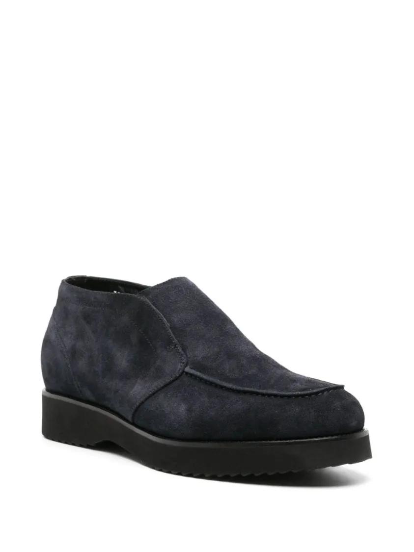 Thumbnail - Doucal's Stiefel - Blue Slip-On Suede Boots - Gr. 44 (EU) - in Schwarz - für Damen
