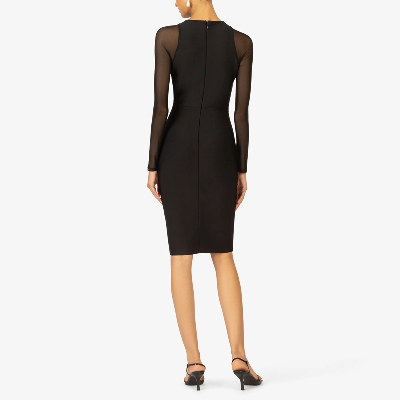 Kraimod Cocktailkleid Bandagekleid schwarz(Image 4)