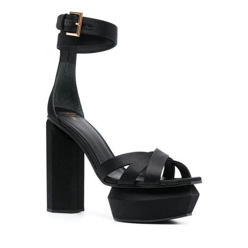 Balmain Claquette Sandals Black schwarz