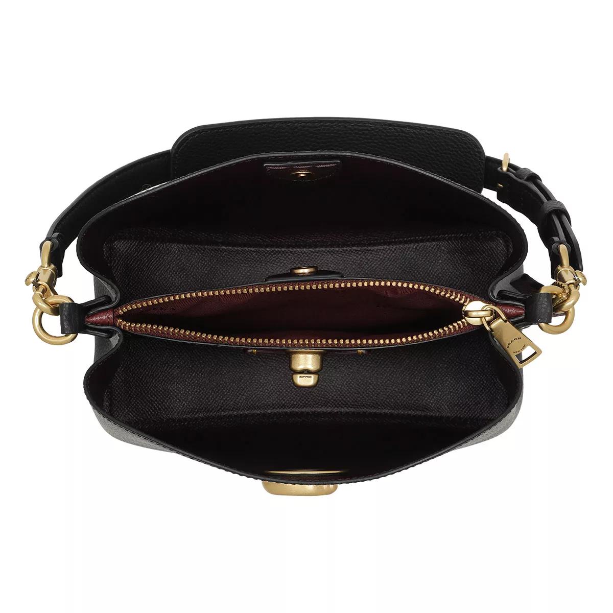 Thumbnail - Coach Beuteltaschen - Polished Pebble Leather Willow Bucket Bag 21 - Gr. unisize - in Schwarz - für Damen