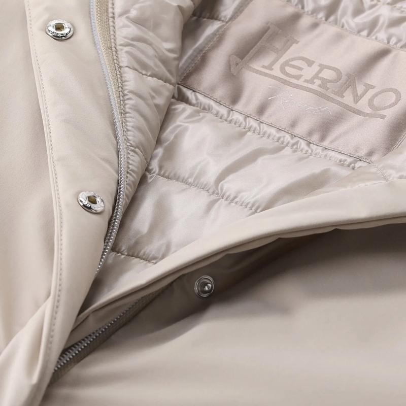 Herno Übergangsjacke Wattierte Jacke beige(Image 4)