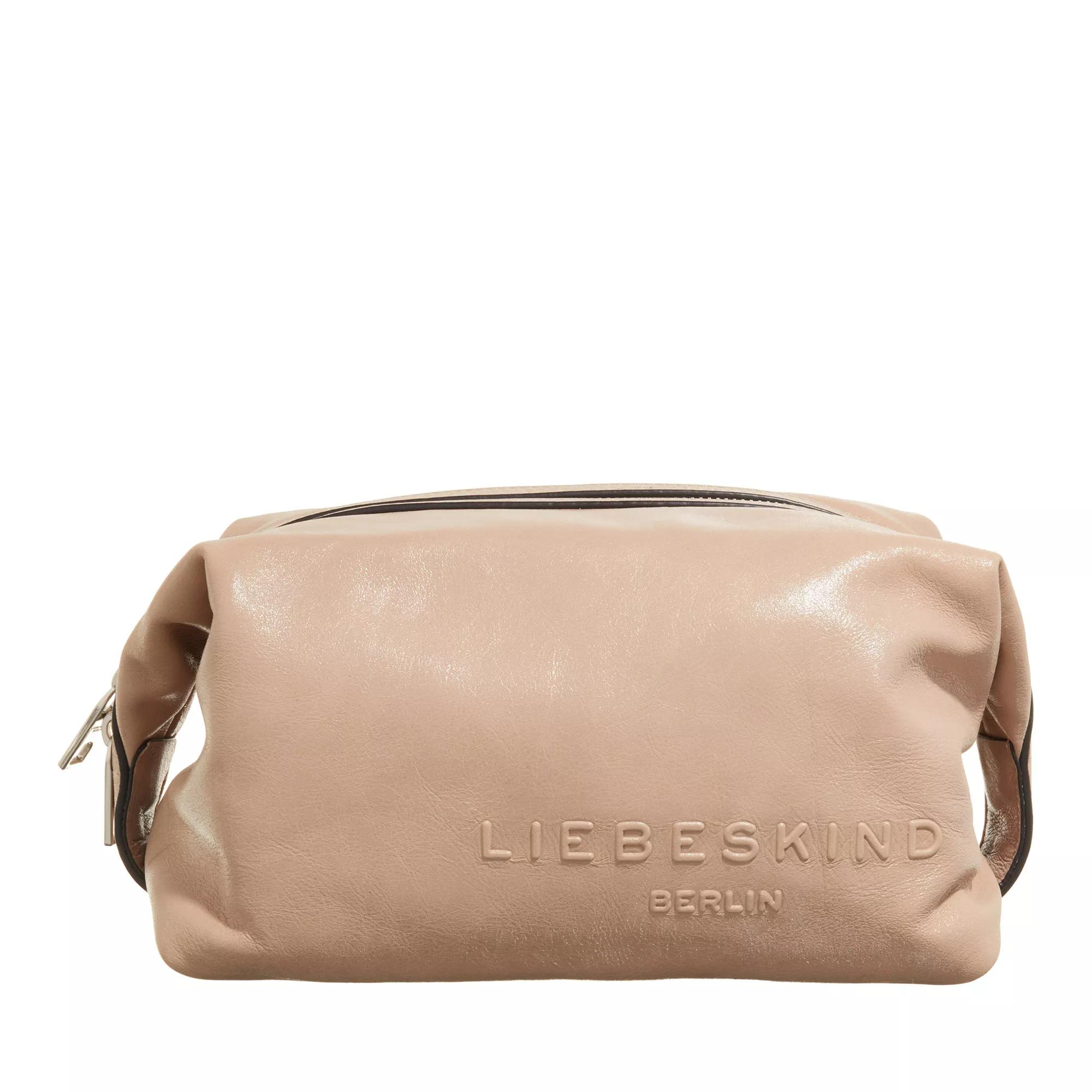 Liebeskind Berlin Kosmetiktaschen - Elvira Lamb Sf Verna - Gr. unisize - in Beige - für Damen