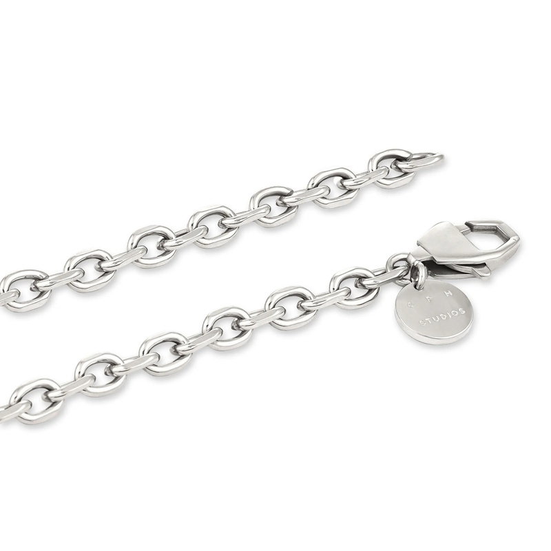 Copenhagen Mittellange Halskette Edelstahl Basic Chains silber(Image 4)