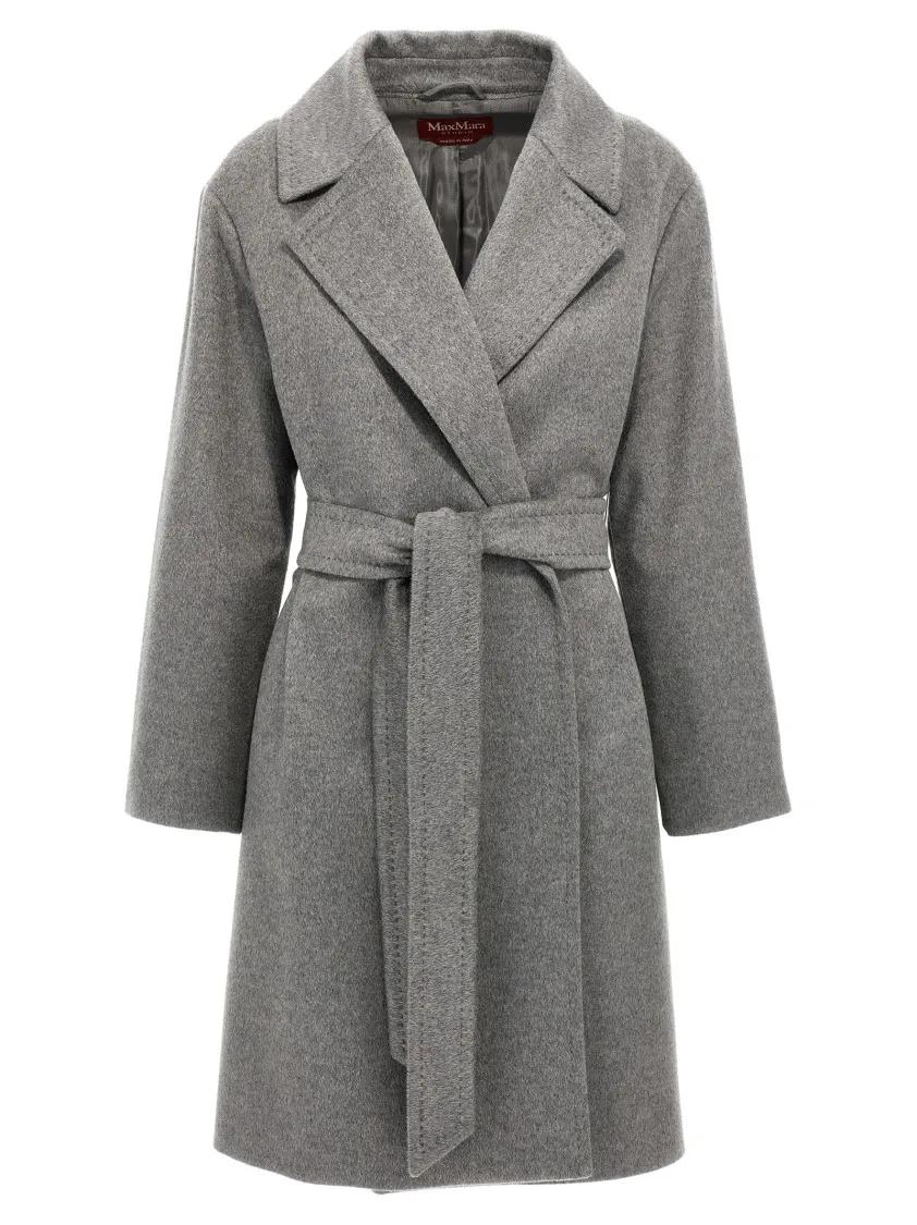 コート MAX MARA STUDIO 'Pazzo' coat Black  PAZZO Max Mara Studio Pazzo' Coat In Black - 20% Off | Editorialist