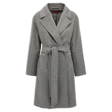 Max Mara Pazzo' Coat Grey | Overgangsjassen
