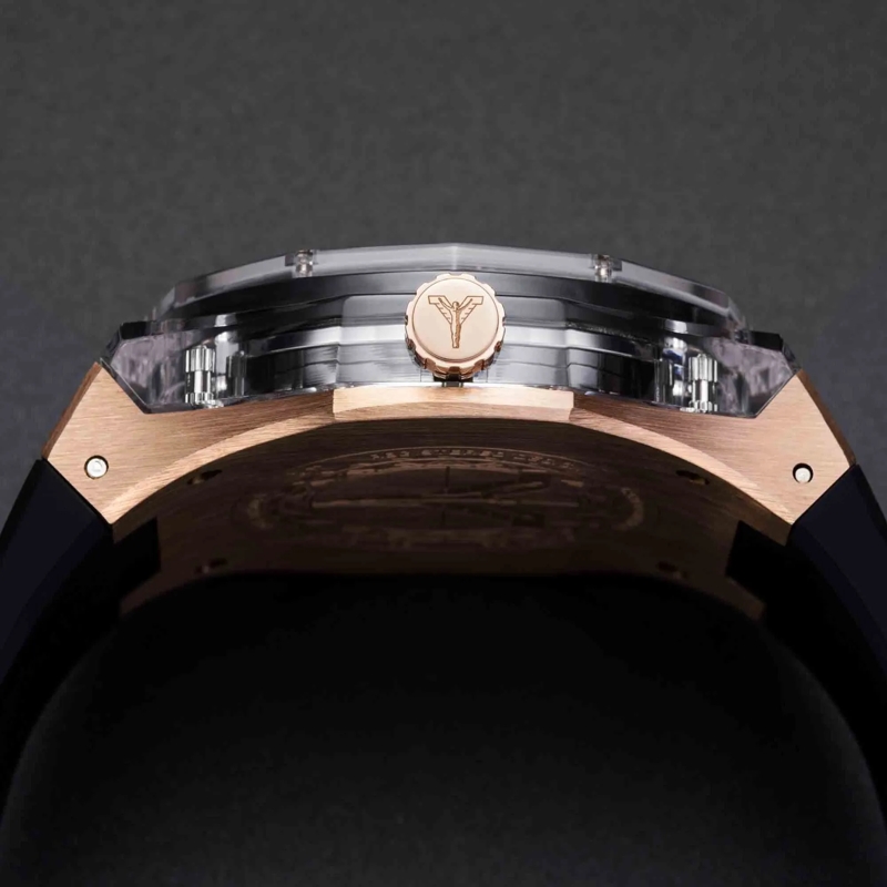 Carlo Colucci Automatikuhr Quarzuhr CC504-1 schwarz