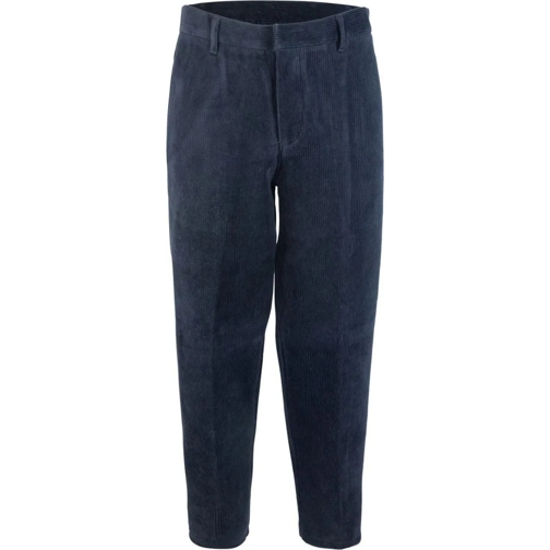 Emporio Armani Casual Broek Emporio Armani Trousers Blue blau