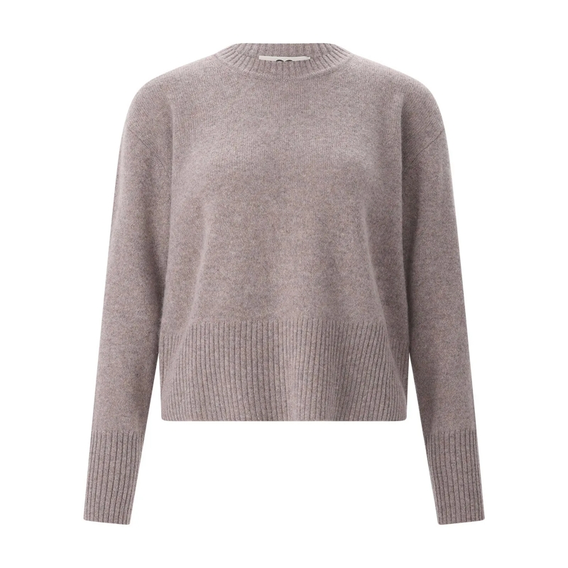 Sminfinity Pullover Pullover aus Kaschmir braun