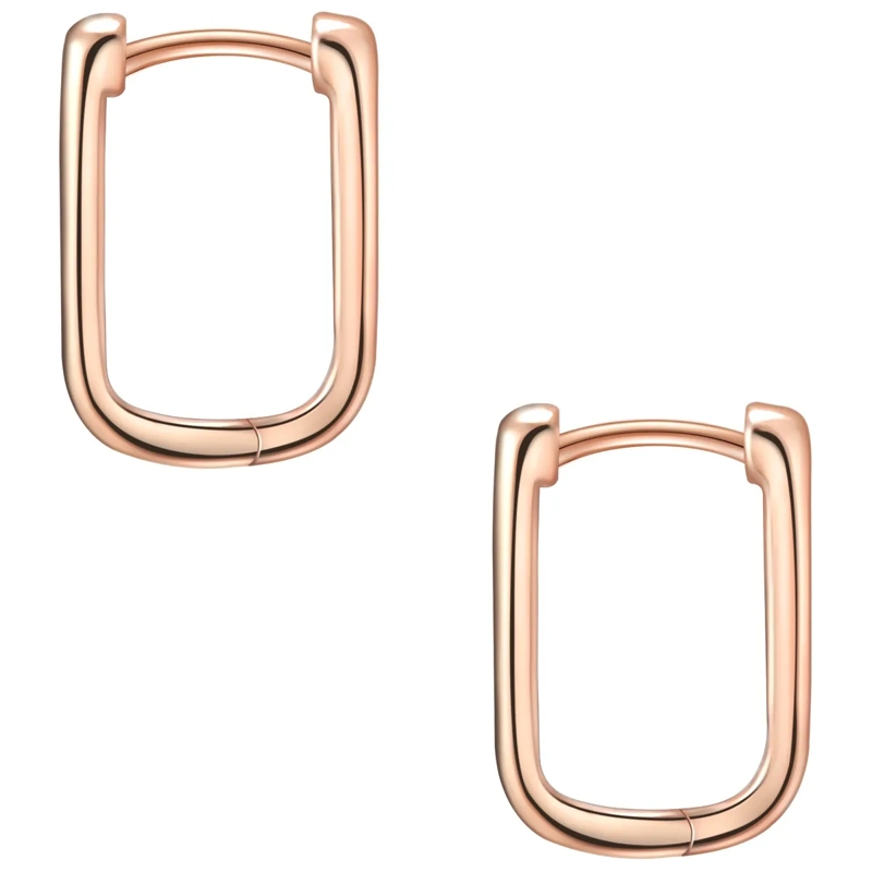 Glanzstücke München Ohrhänger Sterling Silber Creolen rosegold(Image 3)