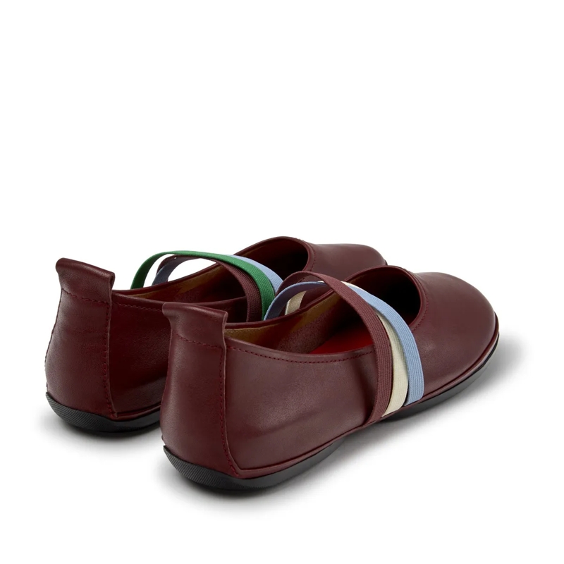 Camper Ballerinas Unser Right ist seit 2005 ein Alltagsheld, der Fle dunkelrot(Image 3)